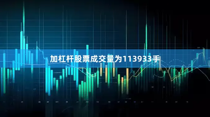 加杠杆股票成交量为113933手